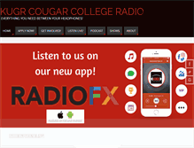 Tablet Screenshot of kugr.org